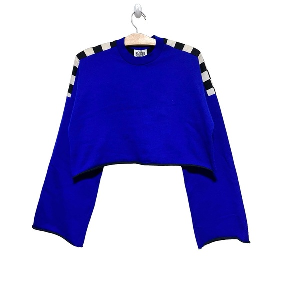 The Ragged Priest Cropped Pullover Boxy Black Sweatshirt Women’s Size XS - Picture 3 of 11